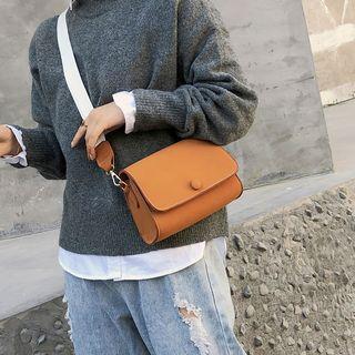 Button Snap Crossbody Bag