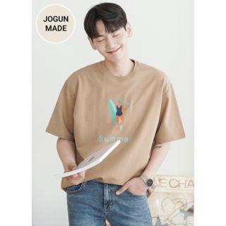 Summer Printed Loose-fit T-shirt