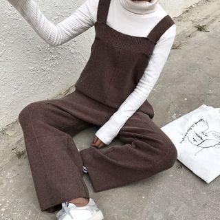 Knit Wide-leg Jumper Pants