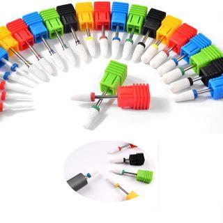 Nail Art Drill Bit (various Designs)