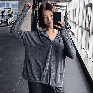 Quick Dry Sports Long-sleeve Zip Jacket