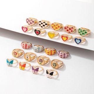 Drip Glaze Ring (various Designs)