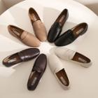 Square Toe Pointed Loafers
