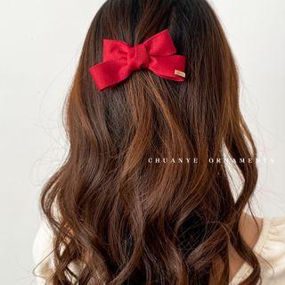 Ribbon Bead Hair Clip / Hair Clip
