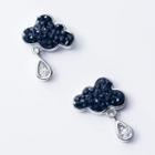 Rhinestone Cloud Earring