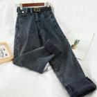 Fleece-line Jeans