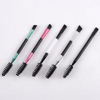 Dual Head Eyeshadow / Eyelashes Brush As Shown In Figure - One Size