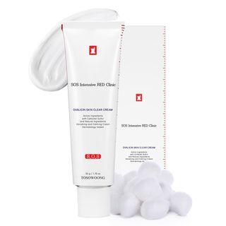 Tosowoong - Sos Intensive Red Clinic Ovalicin Skin Clear Cream 50g 50g