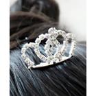 Rhinestone Tiara Comb Hair Pin