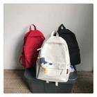 Duck Charm Canvas Backpack