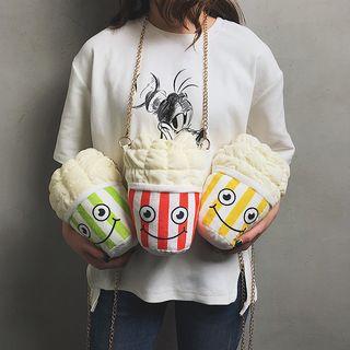Popcorn Accent Crossbody Bag