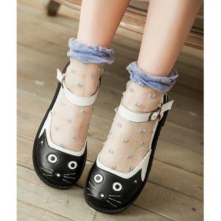 Cat Two-tone Flats