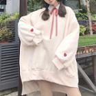 Collared Long Sweatshirt