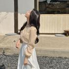[lovb] Off-shoulder Two-way Blouse