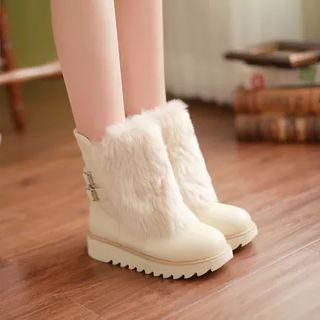 Fleece Short Boots