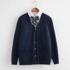 Long-sleeve Shirt / Knit Cardigan