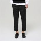 Turn-up Hem Baggy-fit Pants