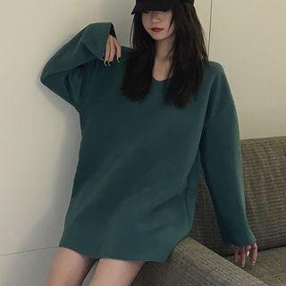Oversized Fleece Sweatshirt