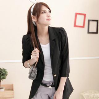 3/4-sleeve Blazer