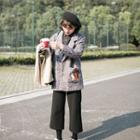 Family Matching Embroidery Coat