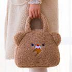 Furry Bear Hand Bag