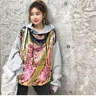 Sequined Loose-fit Hoodies