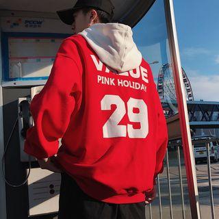 Lightweight Loose-fit Hooded Pullover