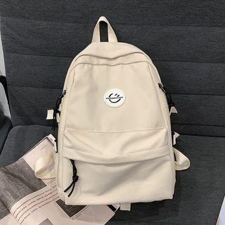 Smiley Face Nylon Backpack