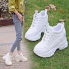 Platform Hidden-wedge Athletic Sneakers