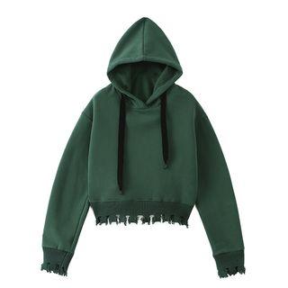Rip Trim Hoodie