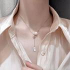 Safety Pin Necklace As Shown In Figure - One Size