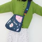 Space Pig Canvas Crossbody Bag