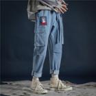 Strappy Cargo Jeans