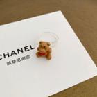 Bear Acrylic Ring Coffee - One Size