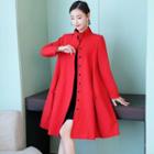 Plain Turtleneck Jacket