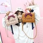Faux-leather Cookie Cross Bag