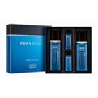 Missha - Aqua Breath Set : Toner 180ml + Emulsion 170ml + Toner 30ml + Emulsion 30ml