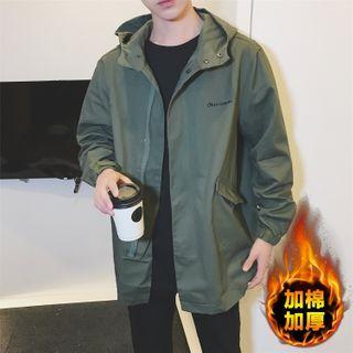 Fleece Lining Hooded Jacket