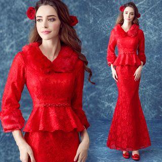 Lace Festive Formal Dress