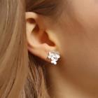Daisy 925 Sterling Silver Stud Earrings