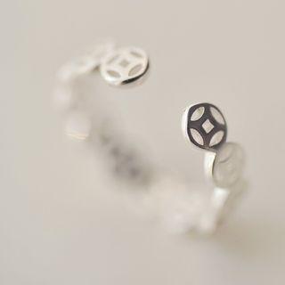 Coins Ring Blue - One Size