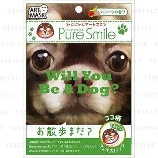 Sun Smile - Pure Smile Dogs & Cats Art Mask 2 (fruits) (coco) 1 Pc