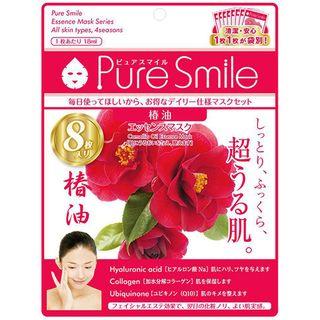 Sun Smile - Pure Smile Essence Mask (camellia Oil) 8 Pcs