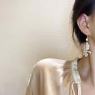 Butterfly Drop Earring 1 Pair - E4119 - Gold - One Size