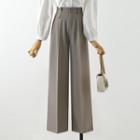 Puff-sleeve Shirred Shirt / Wide Leg Pants (various Designs)