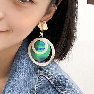 Acrylic Hoop Dangle Earring As Shown In Figure - One Size