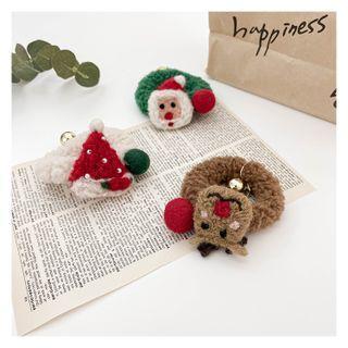 Christmas Style Chenille Hair Tie