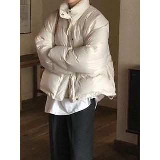 High-neck Duck-down Puffer Jacket