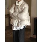 High-neck Duck-down Puffer Jacket