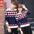 Couple Matching Patterned Knit Top